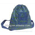 210D nylon overall imprint drawstring backpack